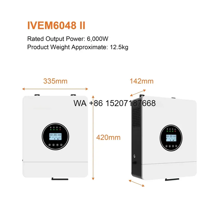 Off Grid Solar Inverter 48V 6000W - Felicitysolar 6000W Şebekeden Bağımsız Yüksek Frekanslı