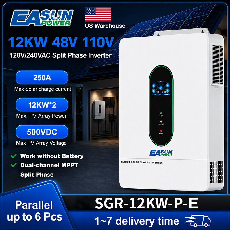 Grid Tie Inverter Limiter 2000W - EASUN POWER 12KW Bölünmüş Fazlı İnverter
