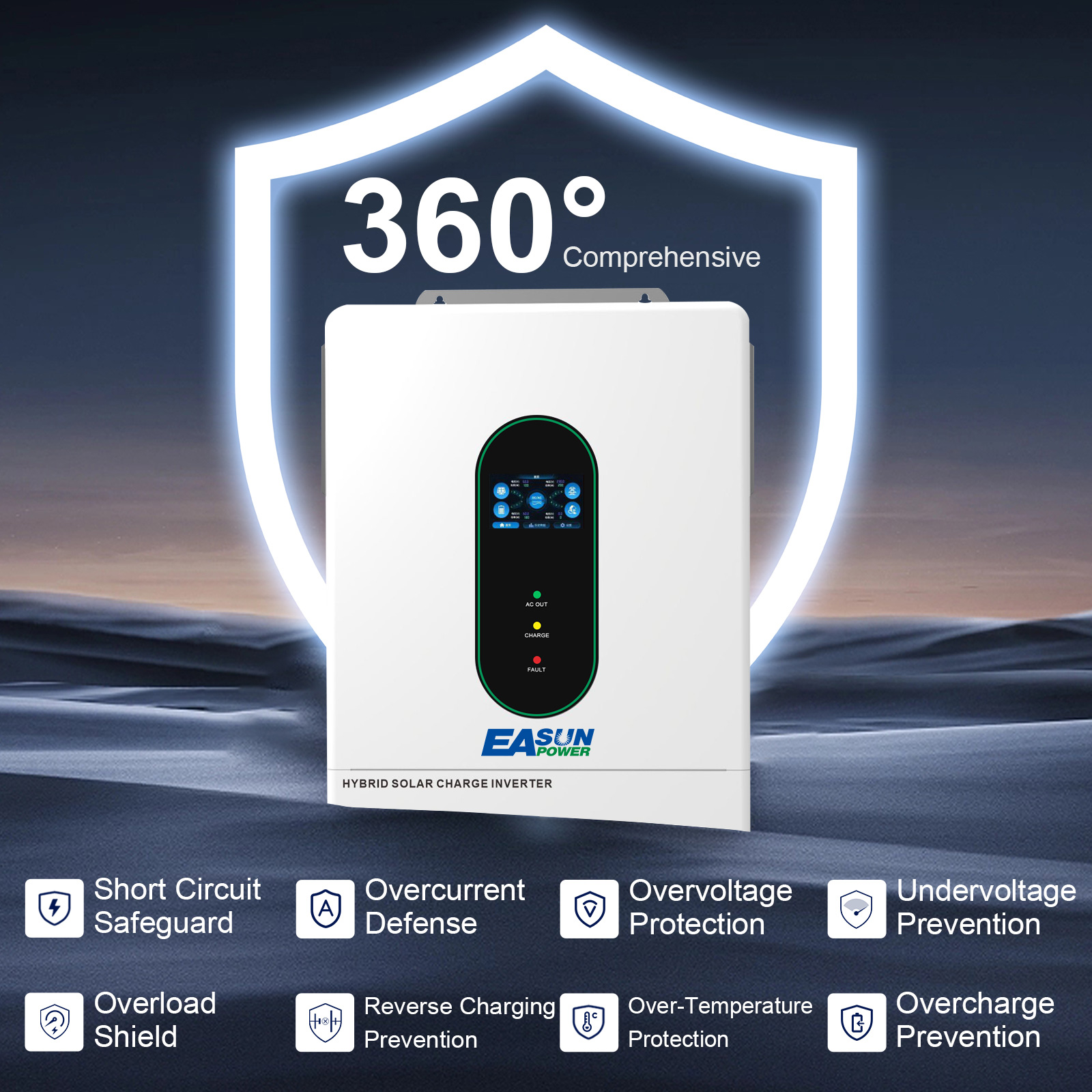 EASUN POWER 12KW Ayrık Fazlı Ş - Grid Tie Inverter Limiter 2000W incelemesi ve fiyatı